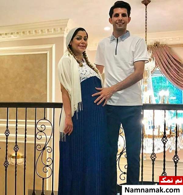 وحید طالب لو و همسرش سوگل