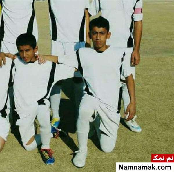 عکس کودکی صابر حردانی