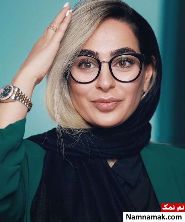بازیگران عینکی ایرانی سمانه پاکدل با عینک