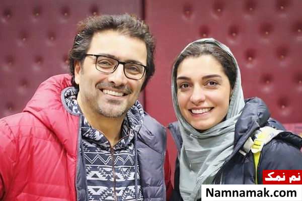 بازیگران عینکی ایرانی امین زندگانی با عینک