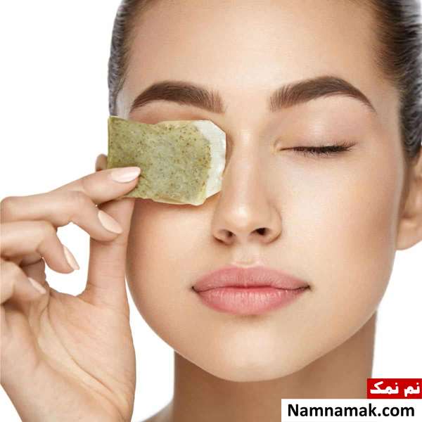 درمان عفونت چشم با چای سبز