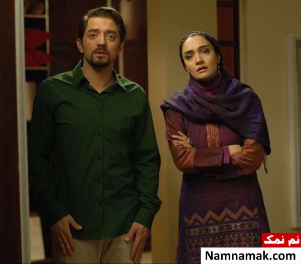 میترا حجار و بهرام رادان در فیلم آتش بس 2