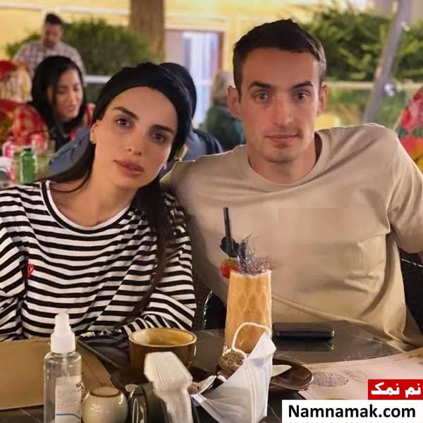 گیورگی گولسیانی و همسرش لیندا کیکولاشاوی
