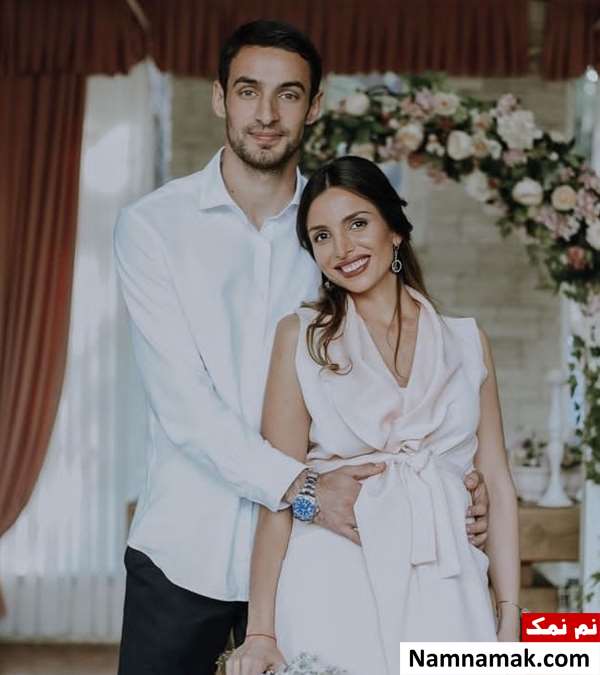 مراسم ازدواج گیورگی گولسیانی و همسرش
