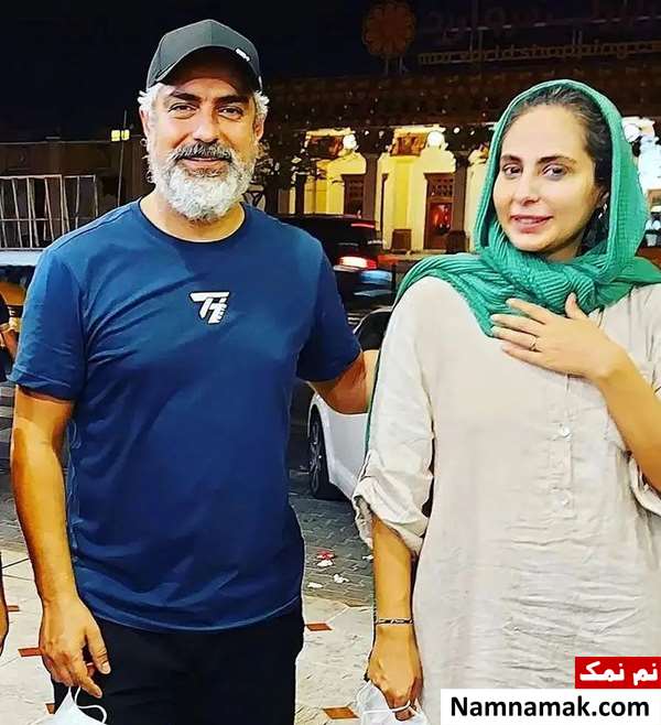 رعنا آزادی ور و همسرش مهدی پاکدل