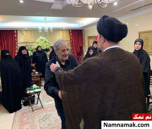 زندگینامه ناصر سیم فروش و همسرش ناصر سیم فروش و سید حسن خمینی