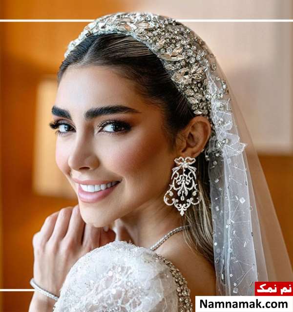 بیوگرافی تینا در دویا دویا مدا تینا اسدی با لباس عروس