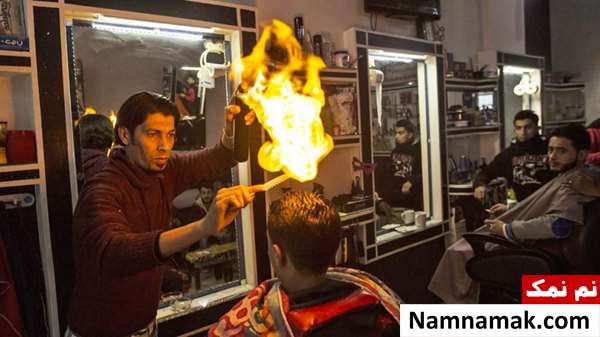 عجیب ترین روش اصلاح موی سر