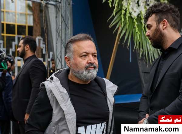 گزارش تصویری مراسم تشییع جنازه و خاکسپاری آتیلا پسیانی سید علی صالحی در مراسم خاکسپاری آتیلا پسیانی