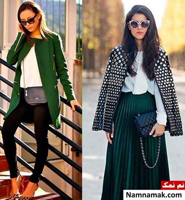شیک ترین و باکلاس ترین ترکیب رنگ های زیبا برای لباس