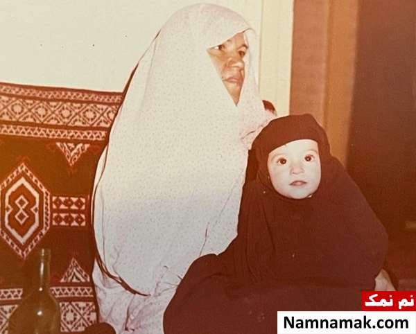 عکس کودکی شکوفه هاشمیان