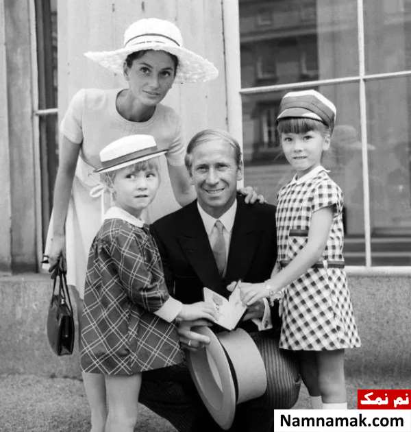 همسر و فرزندان بابی چارلتون