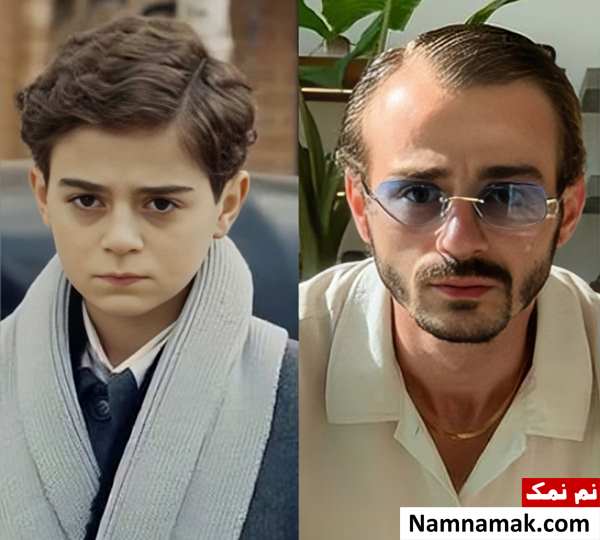 سالار سعیدی بازیگر نقش کودکی بهمن در سرزمین مادری