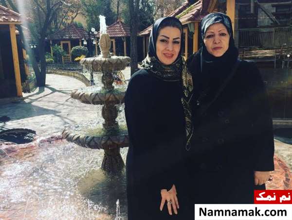 عکسی از خواهر سمانه پاکدل و مادرش