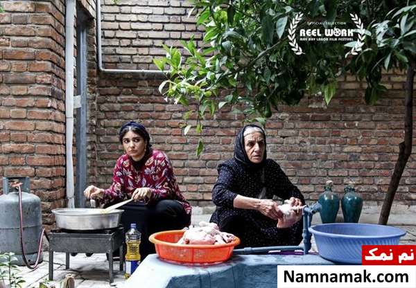 لیندا کیانی و مریم بوبانی در فیلم کوتاه سامپو