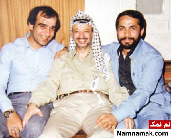 محسن رفیق دوست و یاسر عرفات