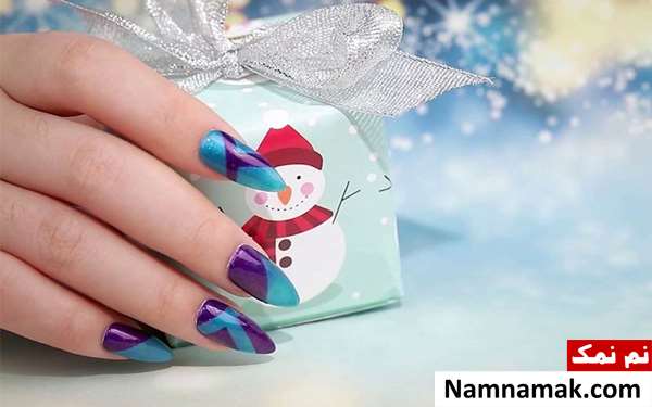 مدل های ناخن برای کریسمس