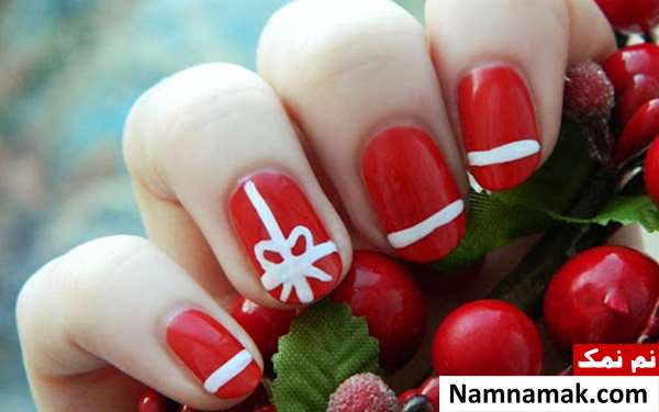 مدل های ناخن برای کریسمس
