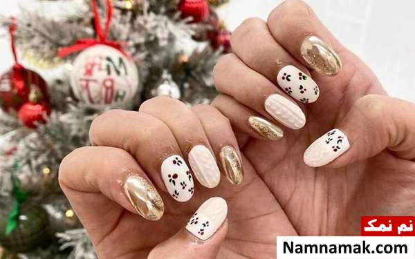 مدل های ناخن برای کریسمس