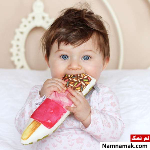بستنی برای نوزاد