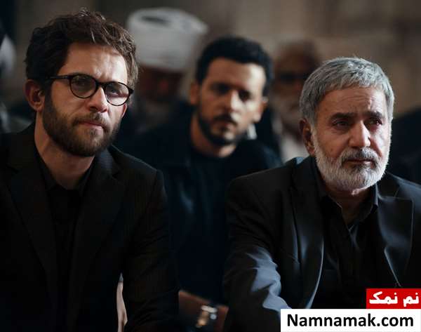 پرویز پرستویی و بابک حمیدیان در فیلم بادیگارد