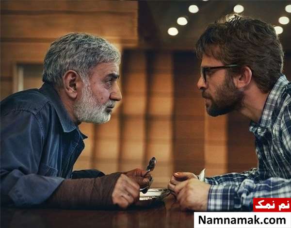 پرویز پرستویی و بابک حمیدیان در فیلم بادیگارد