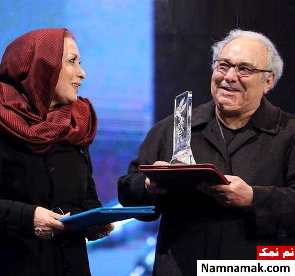 محمد کاسبی و همسرش
