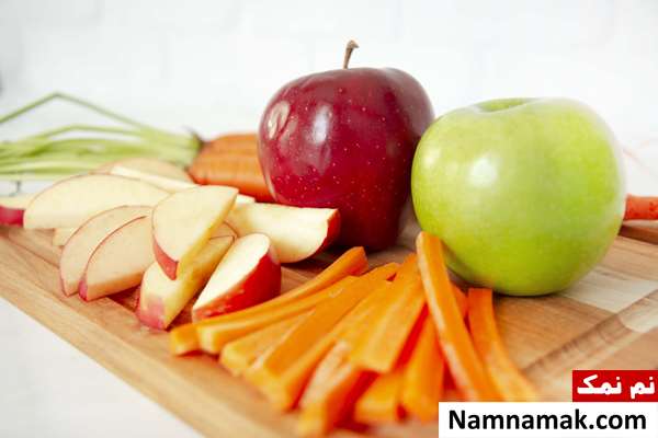 رژیم لاغری سیب و هویج رژیم لاغری سیب و هویج
