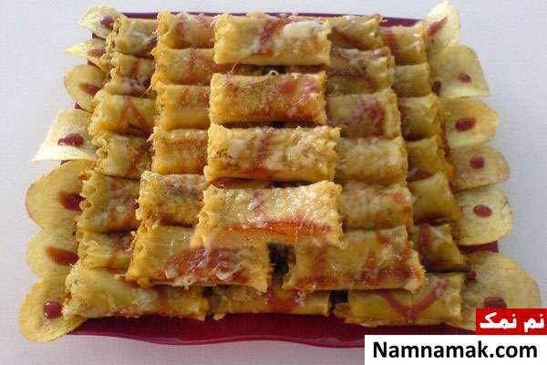 لازانیای لقمه ای