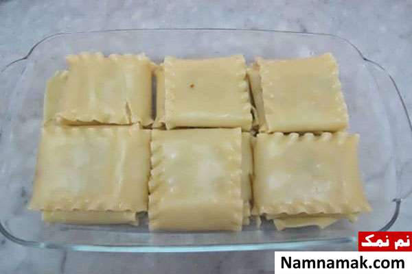 لازانیای لقمه ای