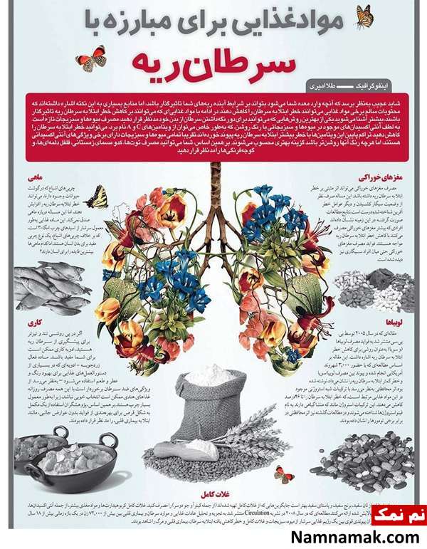 این موادغذایی را بخورید تا هرگز سرطان ریه نگیرید این موادغذایی را بخورید تا هرگز سرطان ریه نگیرید