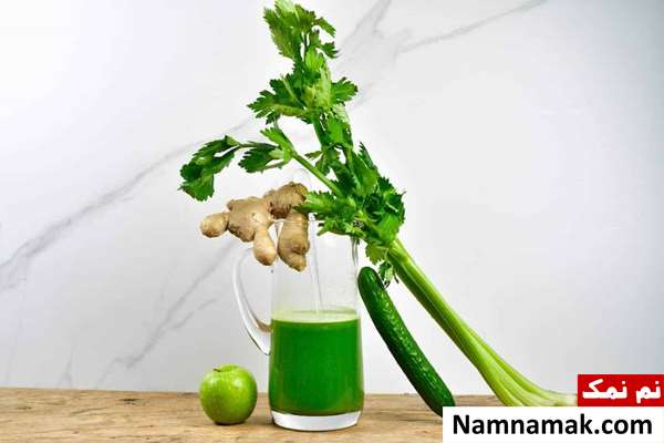 طرز تهیه آب کرفس برای لاغری و چربی سوزی