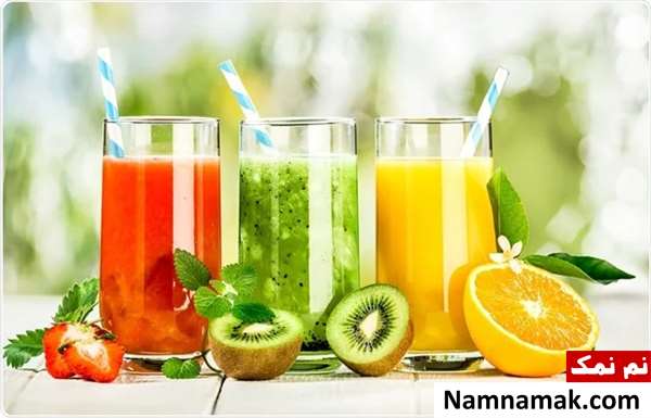 خوردن آب میوه صبح ناشتا