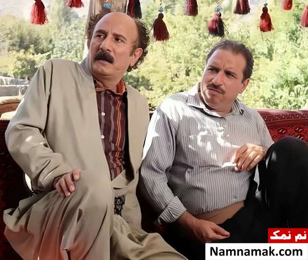 رضا رشیدی و سیروس سپهری در سریال نون خ