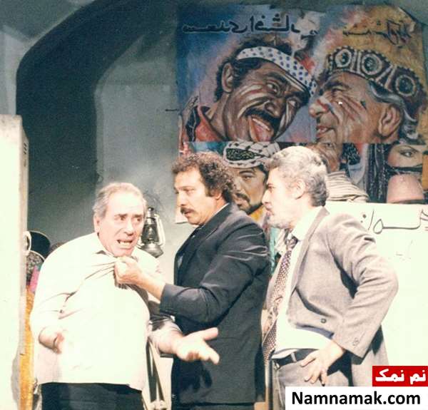 عنایت بخشی و کاظم افرندنیا در فیلم خبرچین