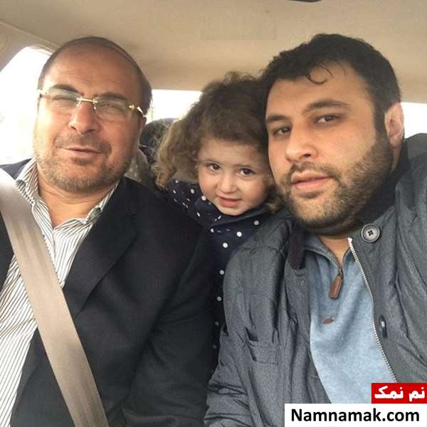 محمدباقر قالیباف و پسرش الیاس قالیباف