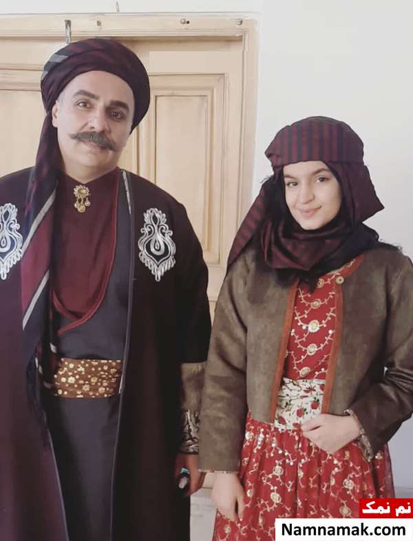 زندگینامه شقایق صالحی و همسرش شقایق صالحی و پیام دهکردی در سریال سنجرخان