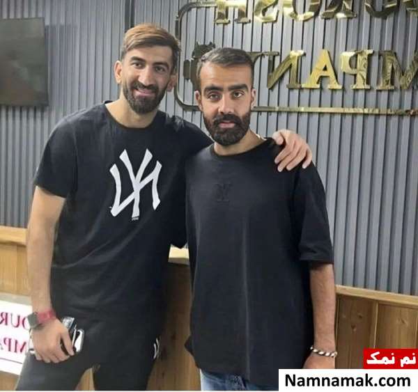 زندگینامه امیرحسین شریفیان و همسرش امیرحسین شریفیان و علیرضا بیرانوند