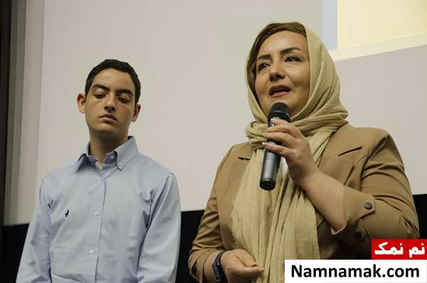 صفیه اصلانی همسر اصغر یوسفی نژاد و فرزندشان