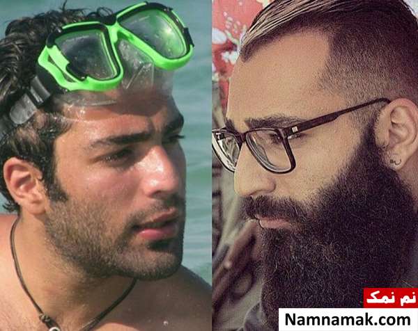 عکس حمید صفت بدون ریش