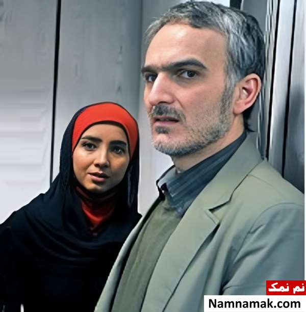 مرجان سپهری و بیژن بنفشه خواه در سریال ساختمان پزشکان