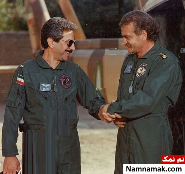 جمشید گرگین و فتحعلی اویسی در فیلم پرنده آهنین
