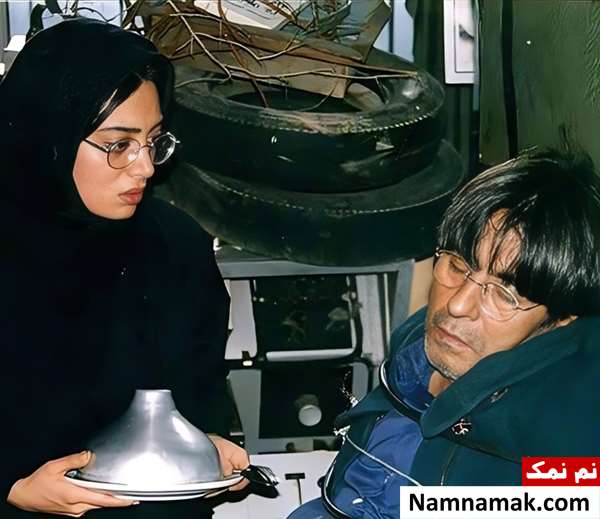 نگار فروزنده و خسرو شکیبایی در فیلم میکس