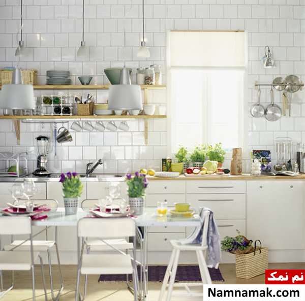 دیزاین آشپزخانه کوچک و بزرگ مدرن اپن و بدون اپن