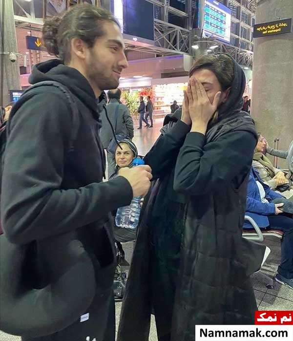 مهسا طهماسبی و برادرش پارسا