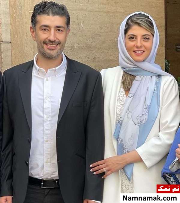 مهسا طهماسبی و همسرش امیر سرچمی