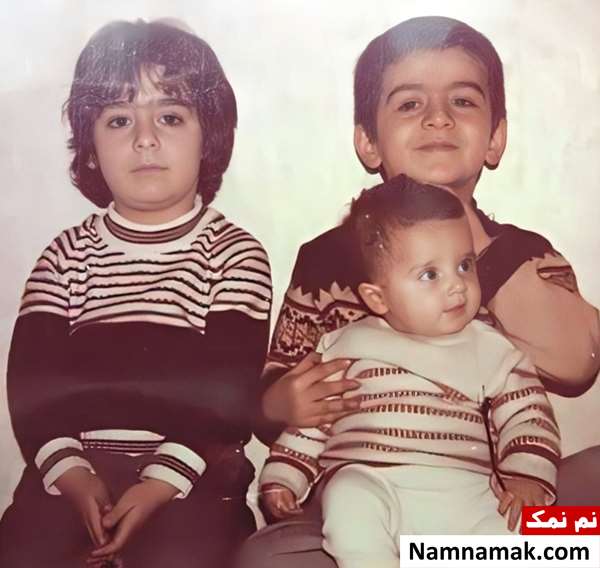 کودکی فرزاد حسنی در کنار برادرش فرهاد