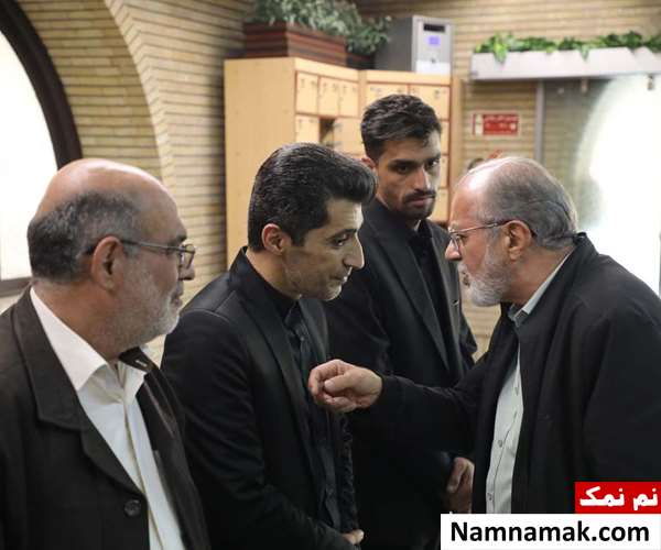 مراسم ختم رضا معینی