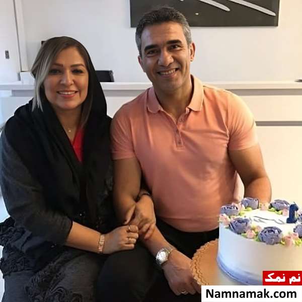 احمدرضا عابدزاده و همسرش نفیسه لطیفیان