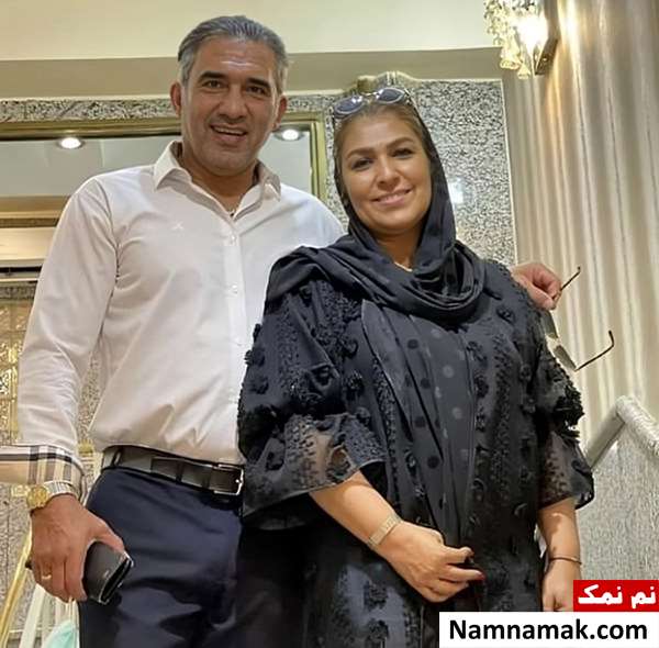 احمدرضا عابدزاده و همسرش نفیسه لطیفیان